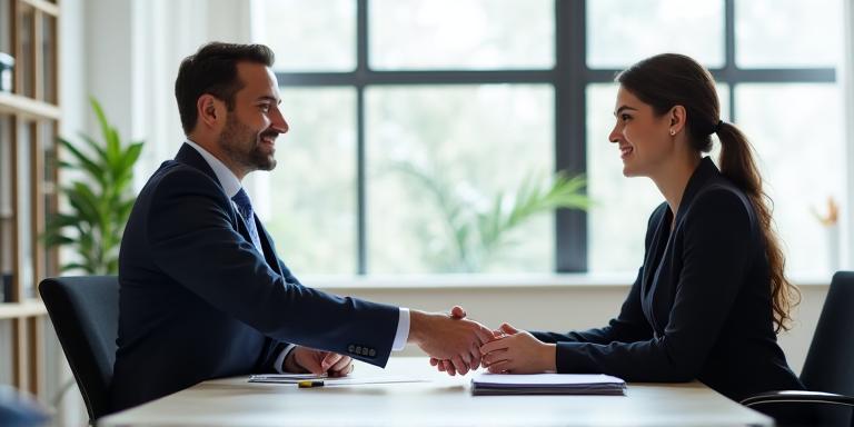 Intervista professionale di lavoro